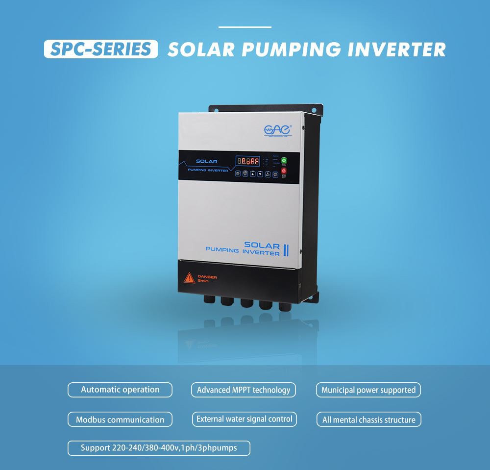 pure sine wave solar water pump inverte