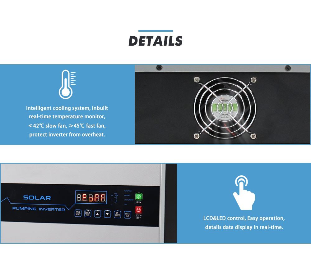 22kw triple phase solar pupm inverter for water pump application